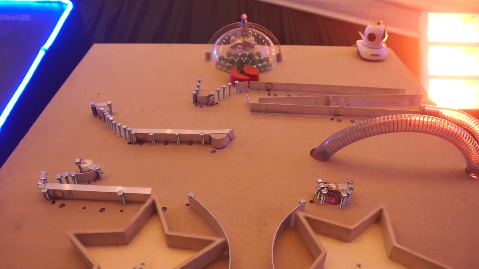 Cause&Effect — Kinetic sculpture (Rube Goldberg machines)