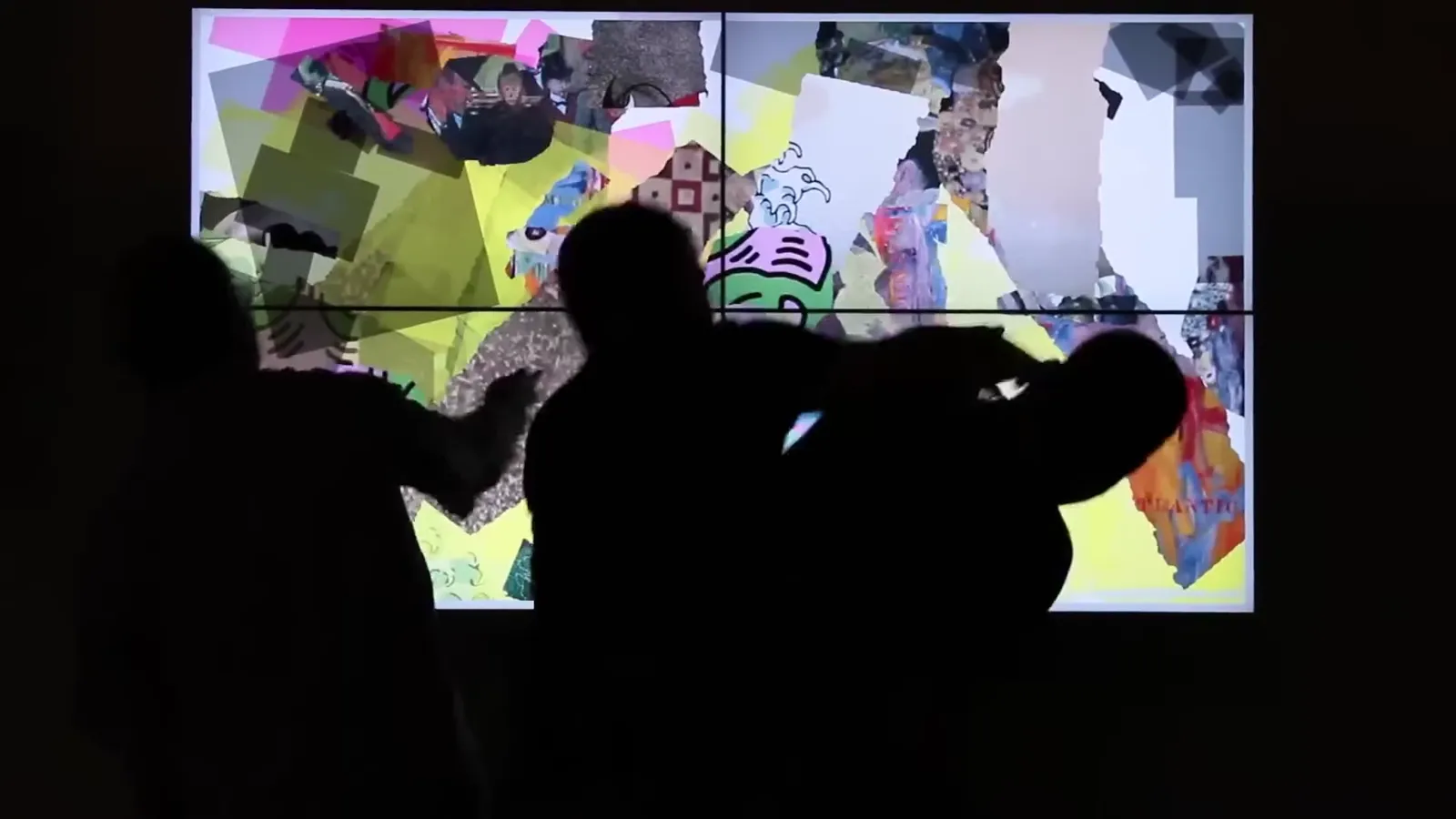 ActionPainter — Interactive painting installation and mobile application